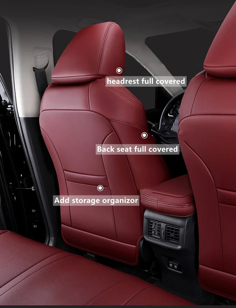 Leather Seat Covers for Toyota C-HR