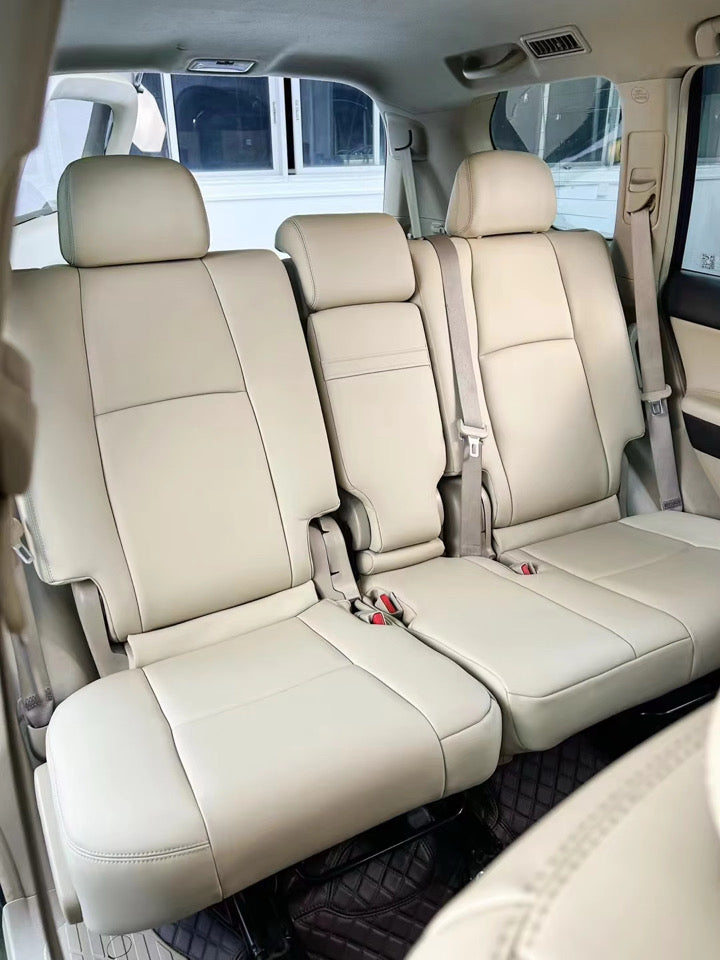 Leather Seat Covers for Toyota Land Cruiser Prado