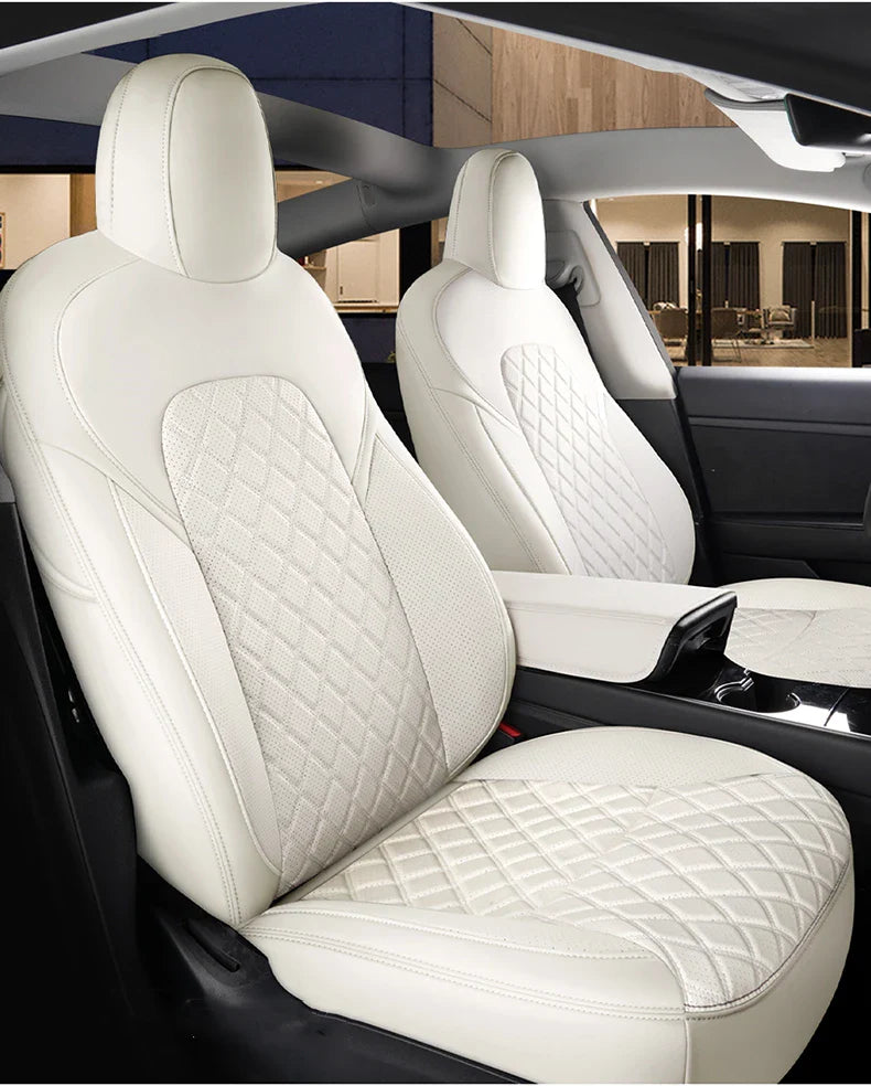 Leather Seat Covers for Tesla Model 3