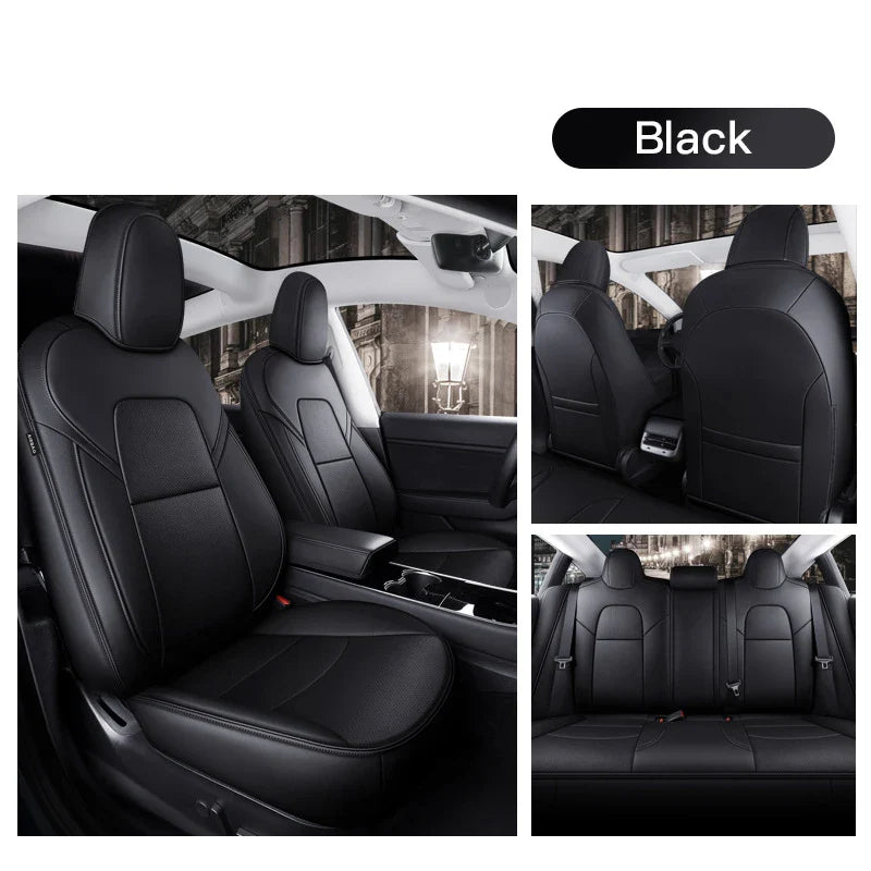 Leather Seat Covers for Tesla Model 3