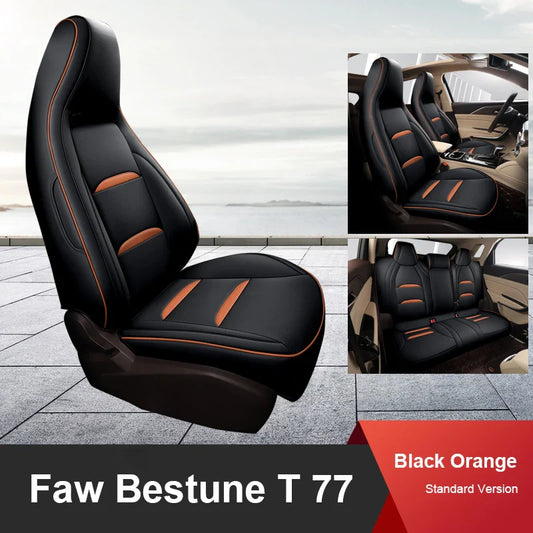 Leather Seat Covers for FAW Bestune T77 Pro (2019–2023)