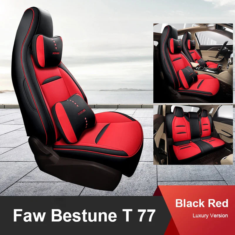 Leather Seat Covers for FAW Bestune T77 Pro (2019–2023)