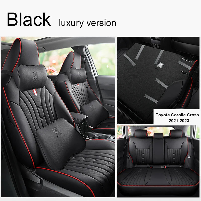 Leather Seat Covers for Toyota Corolla Cross
