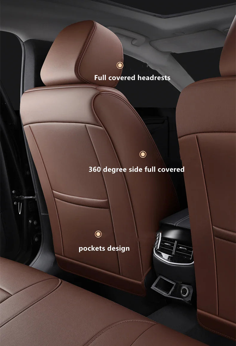 Leather Seat Covers for Cadillac CTS (5 Seater)