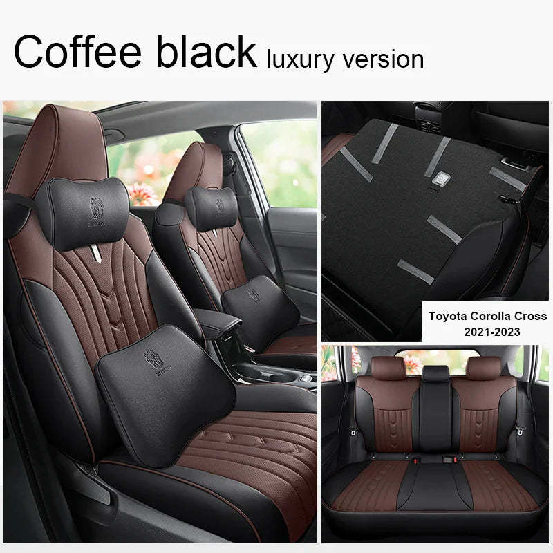 Leather Seat Covers for Toyota Corolla Cross