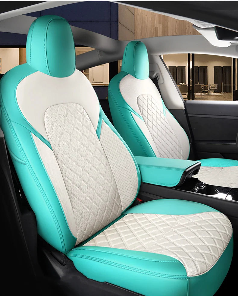 Leather Seat Covers for Tesla Model 3