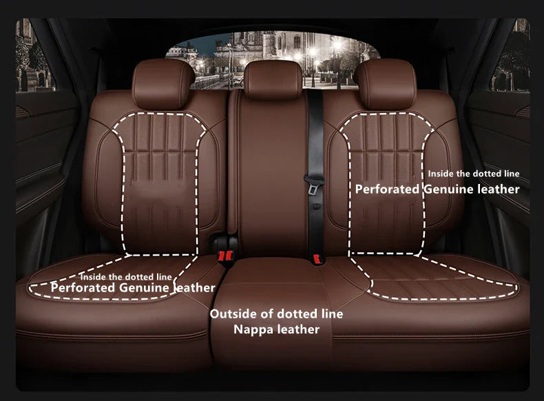 Leather Seat Covers for Mercedes-Benz C-Class W204