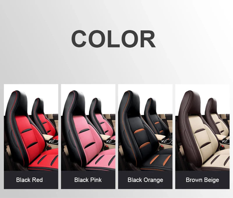 Leather Seat Covers for FAW Bestune T77 Pro (2019–2023)