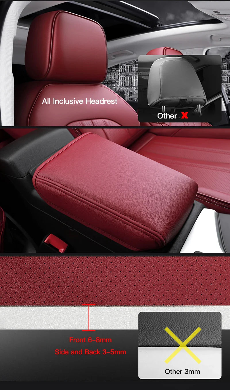 Leather Seat Covers for Audi Q7