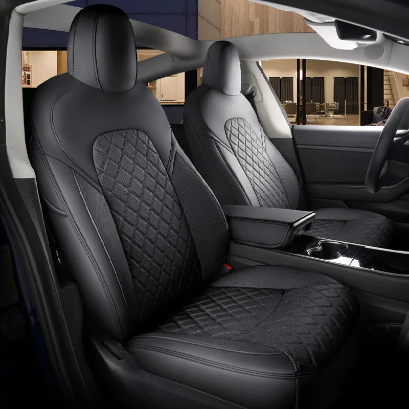 Leather Seat Covers for Tesla Model 3
