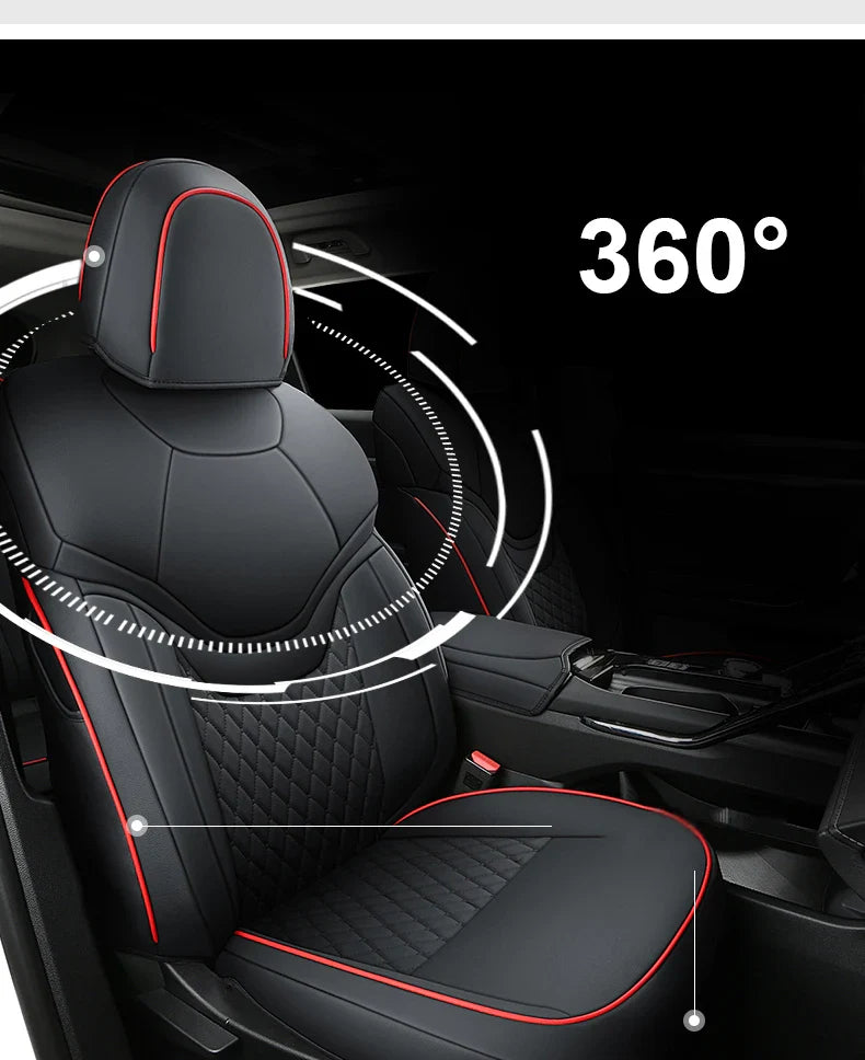Leather Seat Covers Full Set for Haval Jolion