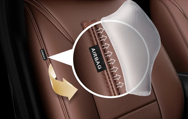 Leather Seat Covers for Cadillac CTS (5 Seater)