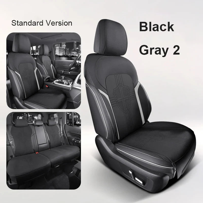 Half‑Cover Suede Car Seat Cushion Pads for Tank 300