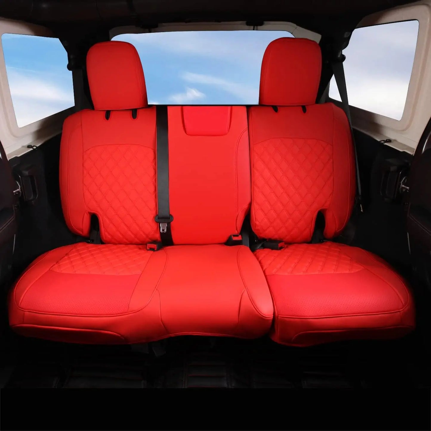 Leather Seat Covers for Jeep Wrangler (2018–2024)