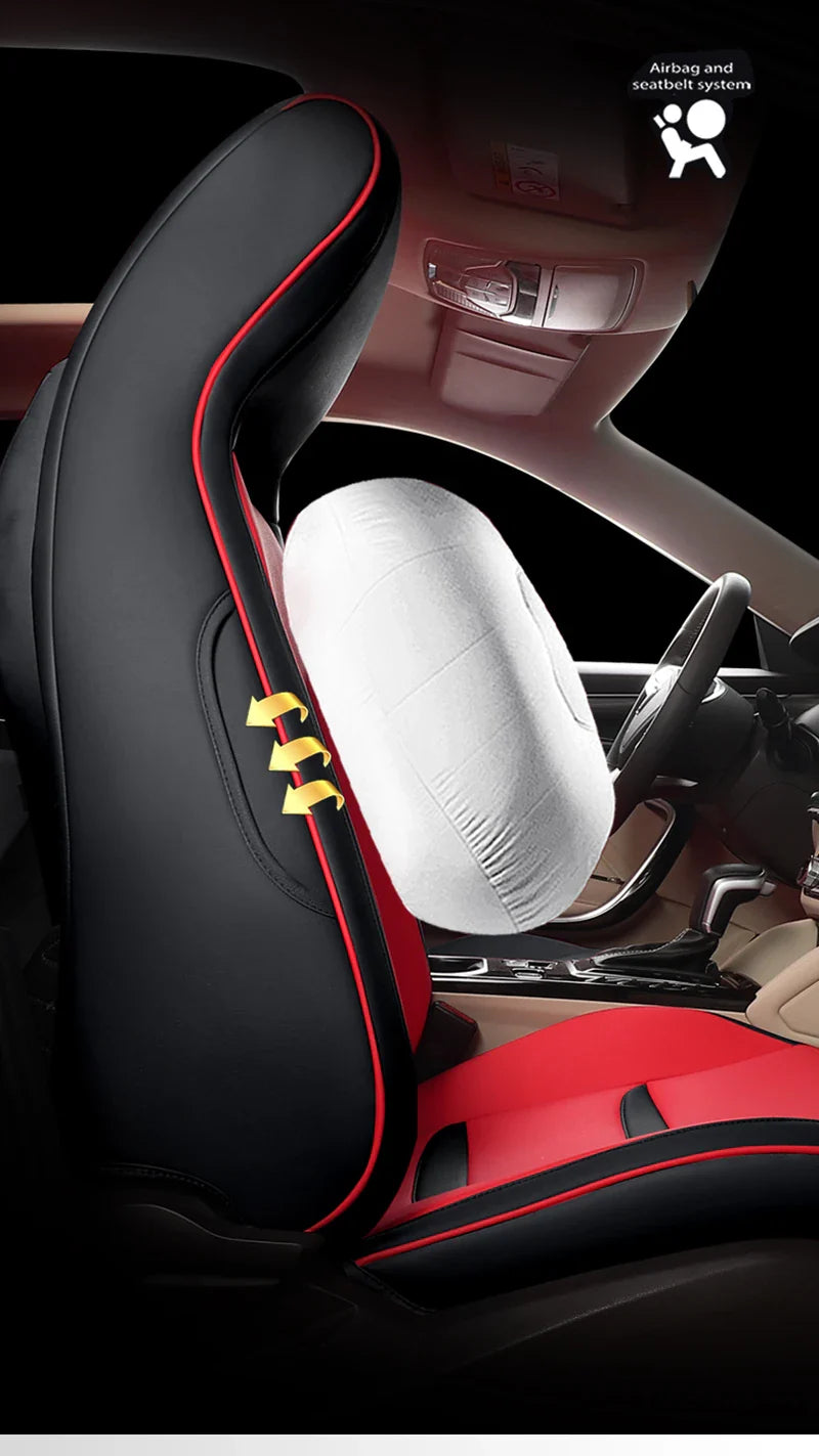 Leather Seat Covers for FAW Bestune T77 Pro (2019–2023)