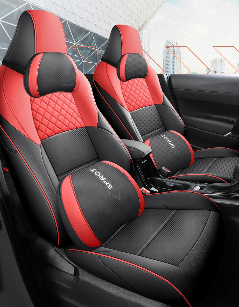 Leather Seat Covers for Toyota bZ4X