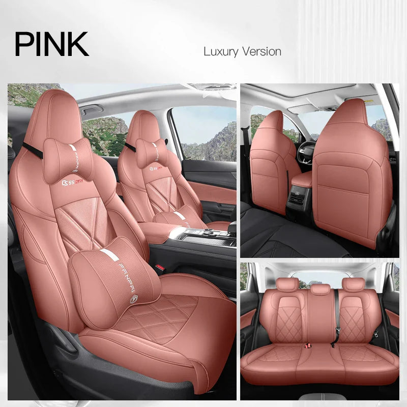 Leather Seat Covers for Changan CS55 Plus