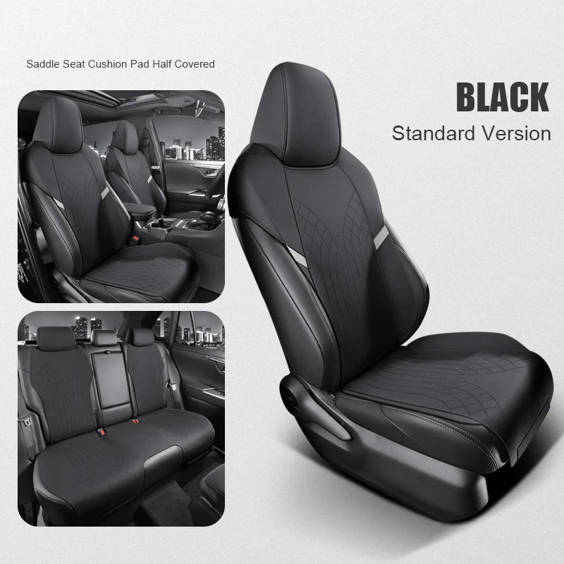 Half-Cover Suede Seat Covers for Toyota C-HR (2019–2023)