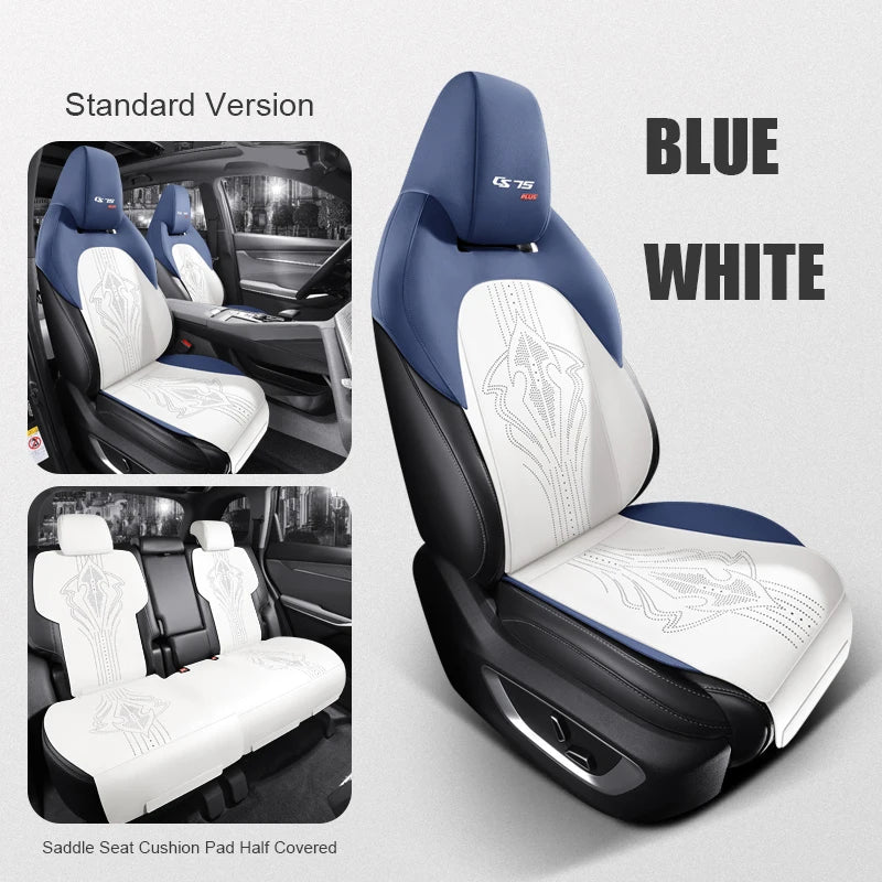 Half-Cover Suede Seat Covers for Changan CS75 PLUS SUV