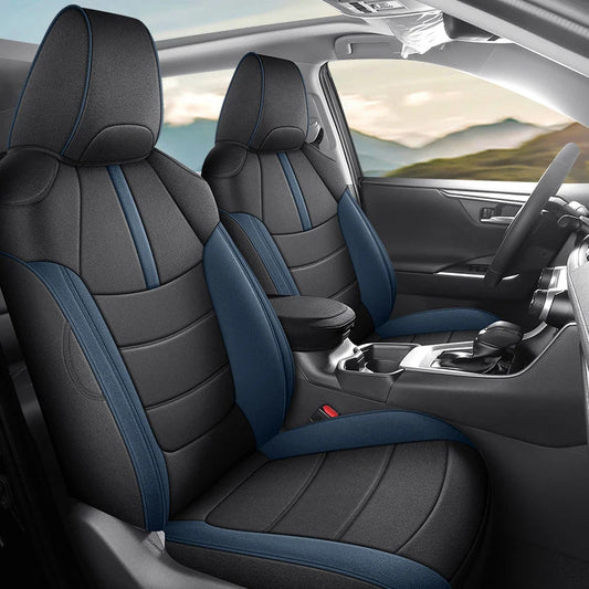 Flax Linen Breathable Seat Covers for Toyota RAV4 (2020–2025)