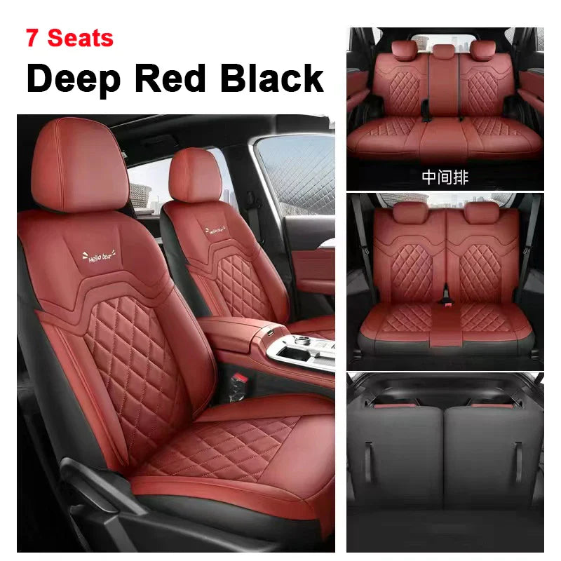 Leather Seat Covers for Jetour X90 Plus
