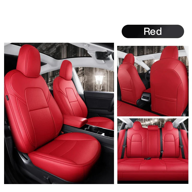 Leather Seat Covers for Tesla Model 3