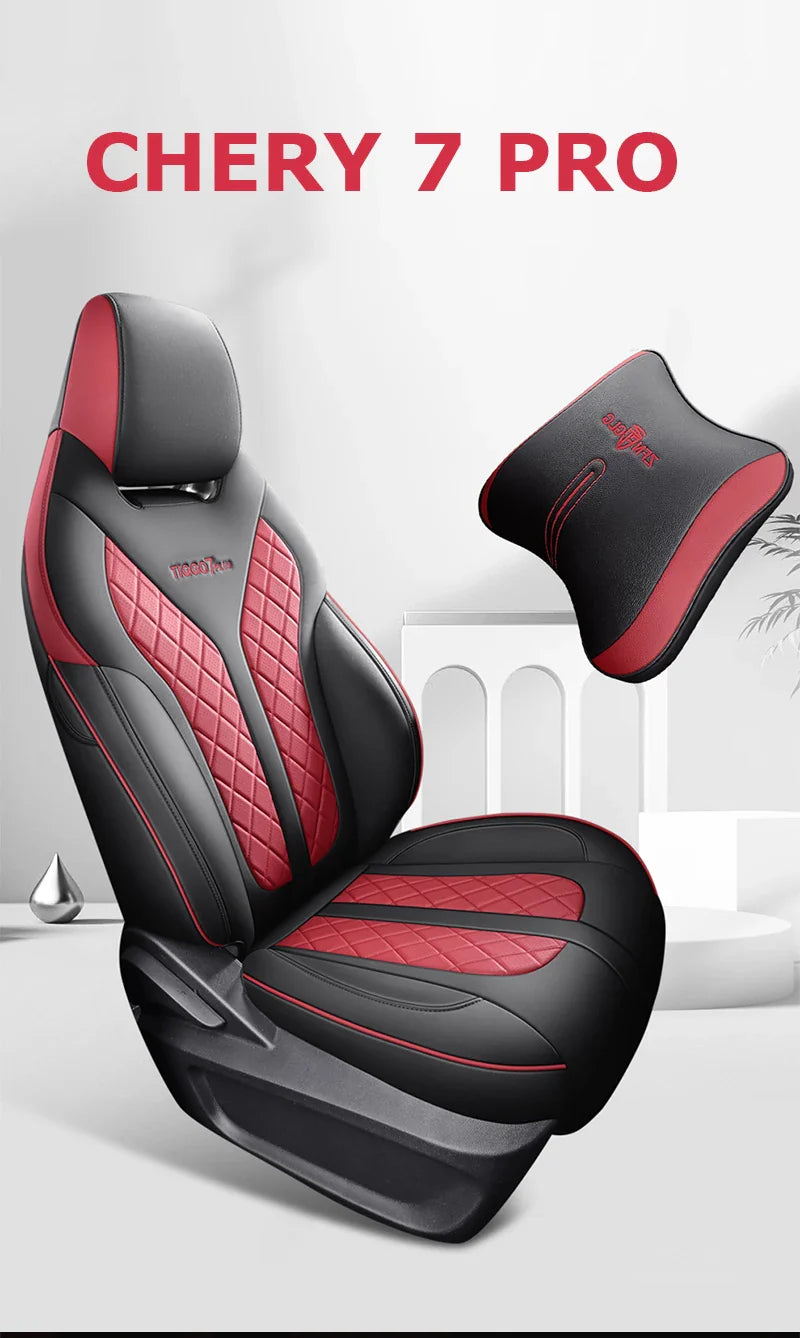 Leather Seat Covers for Chery Tiggo 7 Pro (2023–2024)