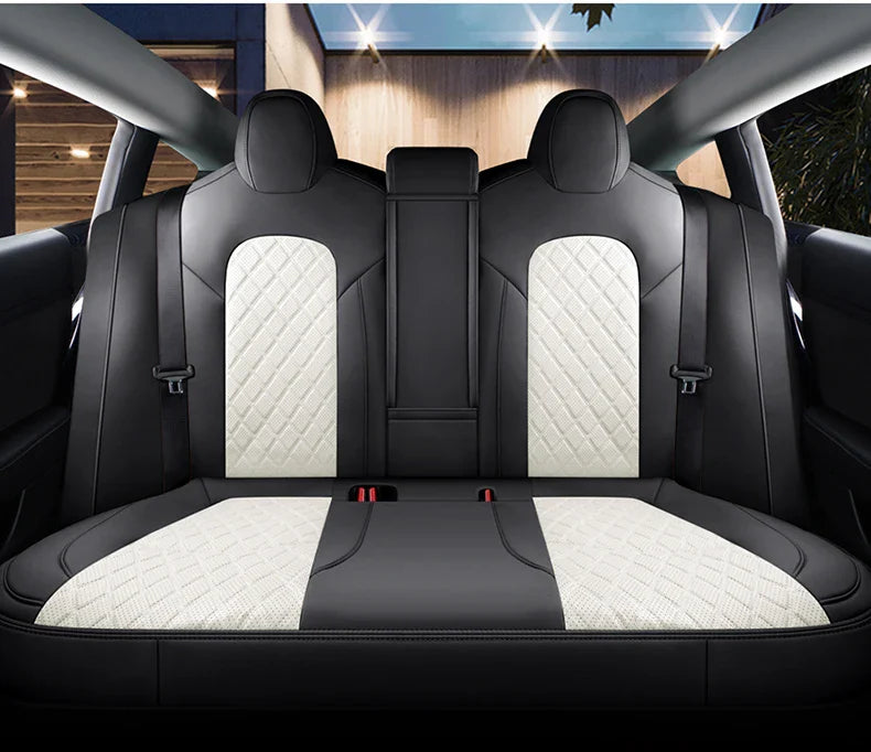 Leather Seat Covers for Tesla Model 3