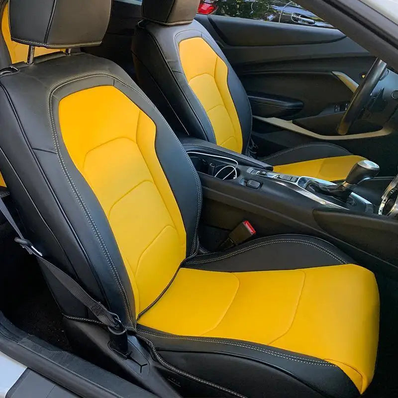Leather Seat Covers for Chevrolet Camaro
