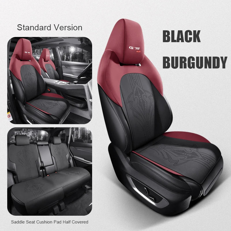Half-Cover Suede Seat Covers for Changan CS75 PLUS SUV