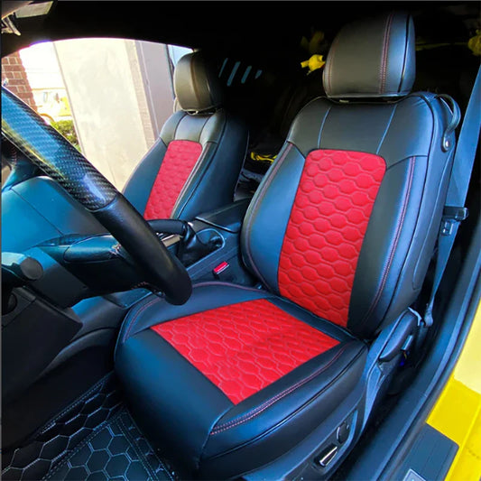 Leather Seat Covers for 2015–2024 Ford Mustang GT Coupe