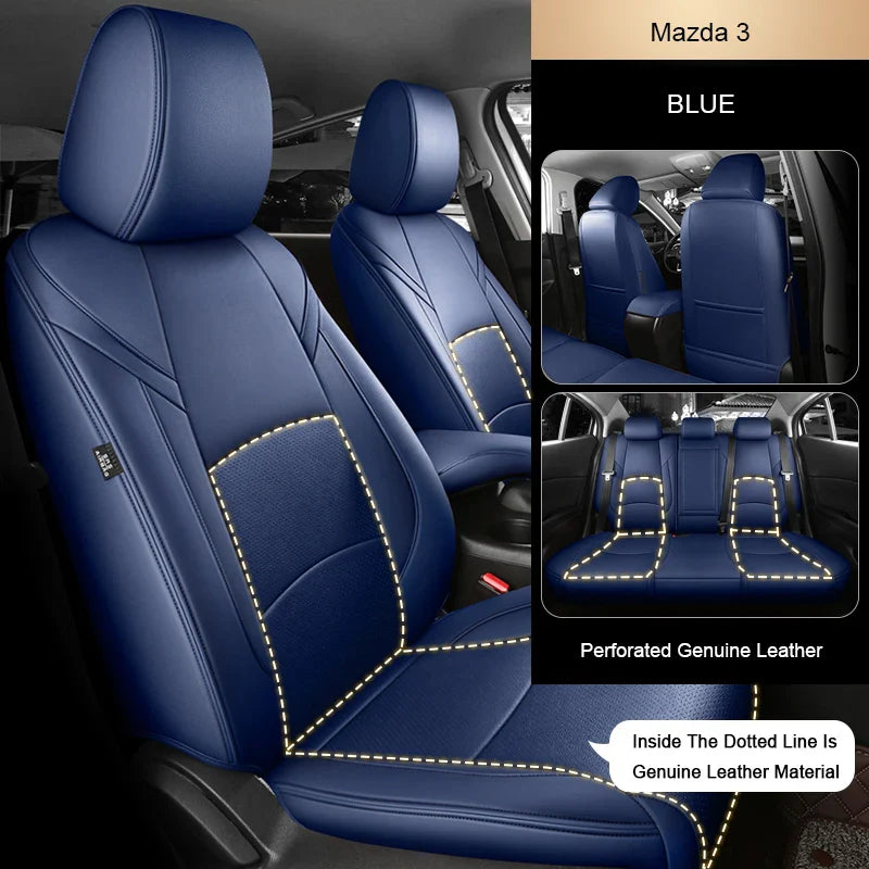 Leather Seat Covers for Mazda 3