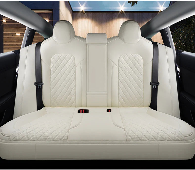 Leather Seat Covers for Tesla Model 3