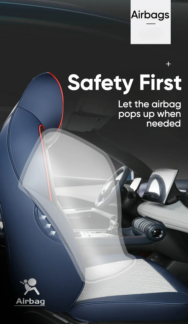 Leather Seat Covers for BYD Atto 3 (2022)