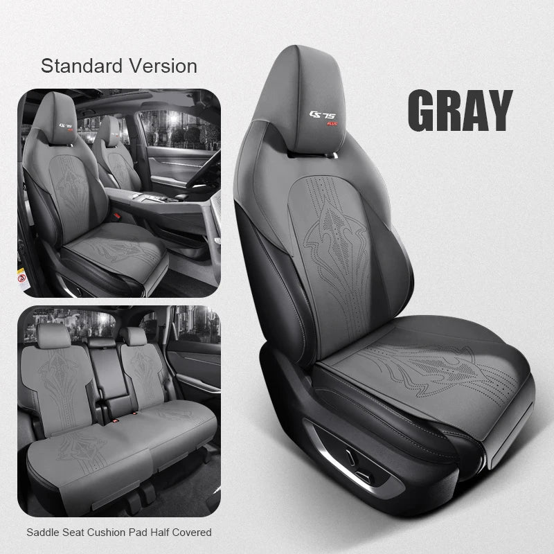 Half-Cover Suede Seat Covers for Changan CS75 PLUS