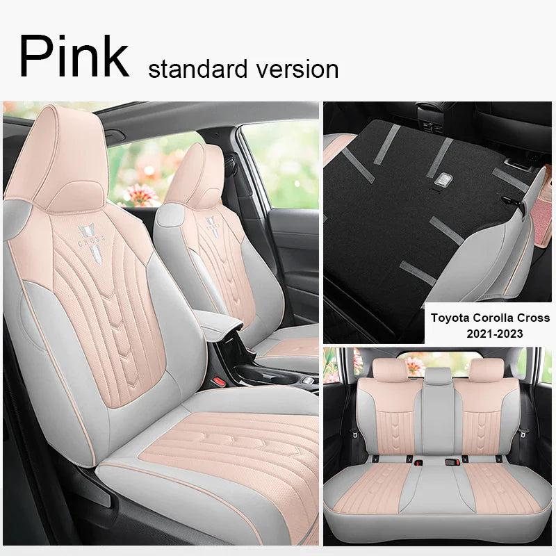 Leather Seat Covers for Toyota Corolla Cross