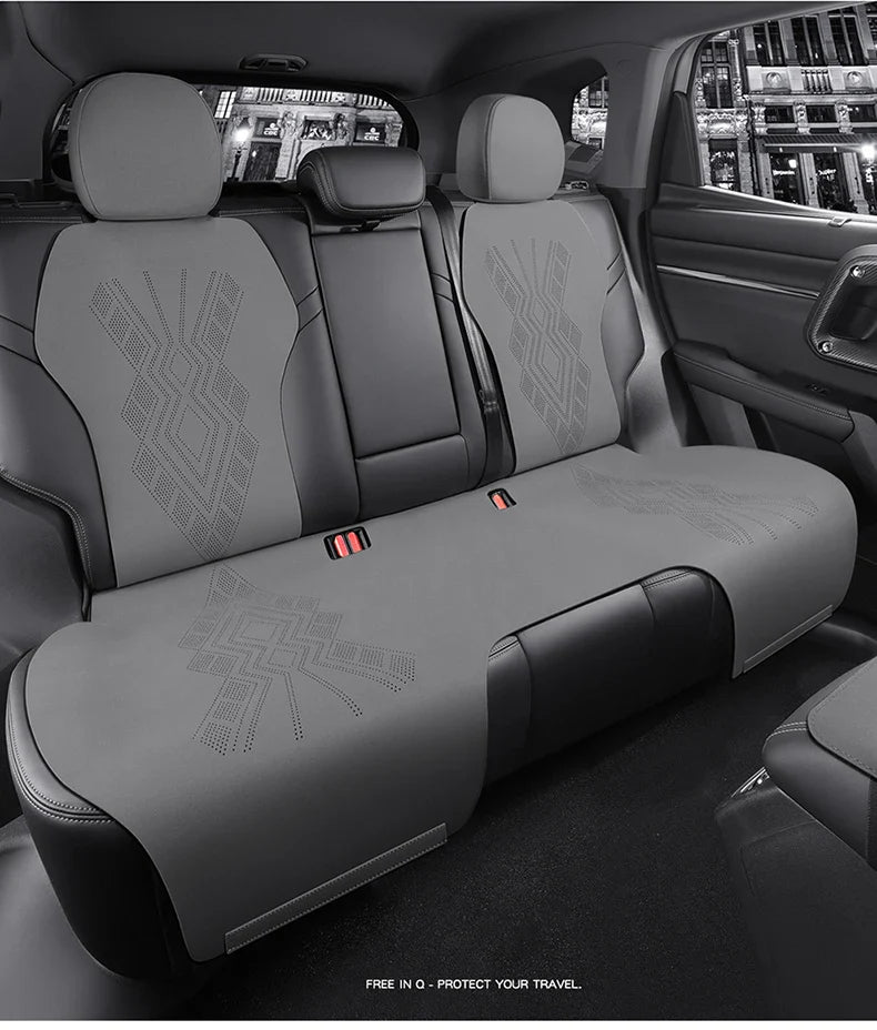 Half-Cover Suede Seat Covers for Haval Dargo