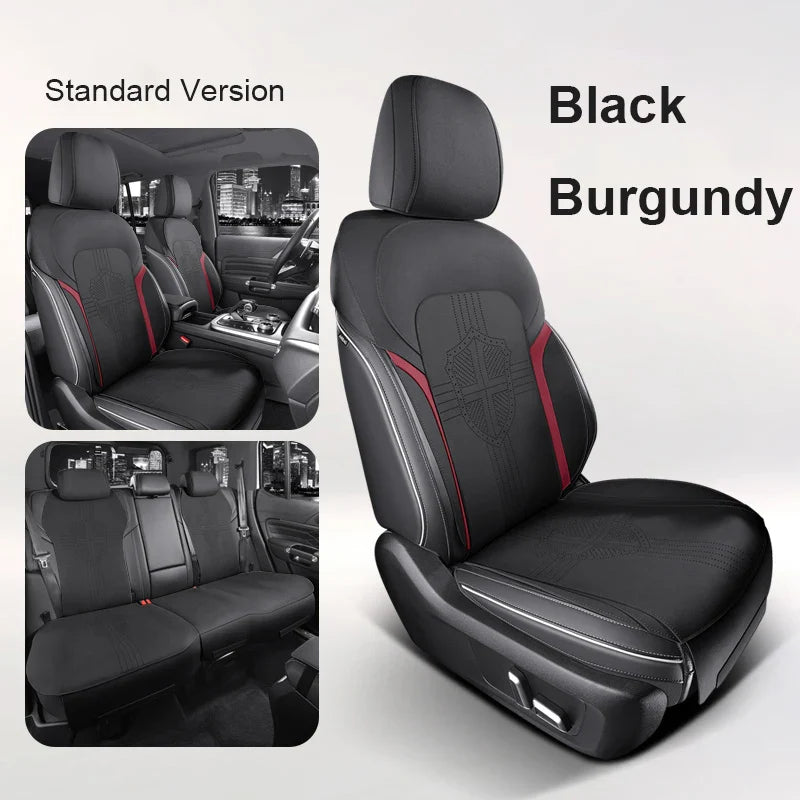 Half‑Cover Suede Car Seat Cushion Pads for Tank 300