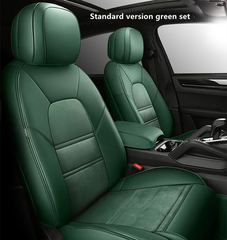 Suede Leather Seat Covers for Audi Q7 (7‑Seater)