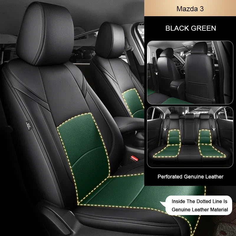 Leather Seat Covers for Mazda 3