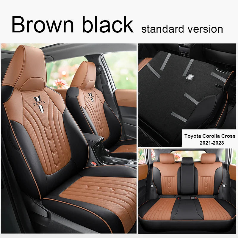 Leather Seat Covers for Toyota Corolla Cross