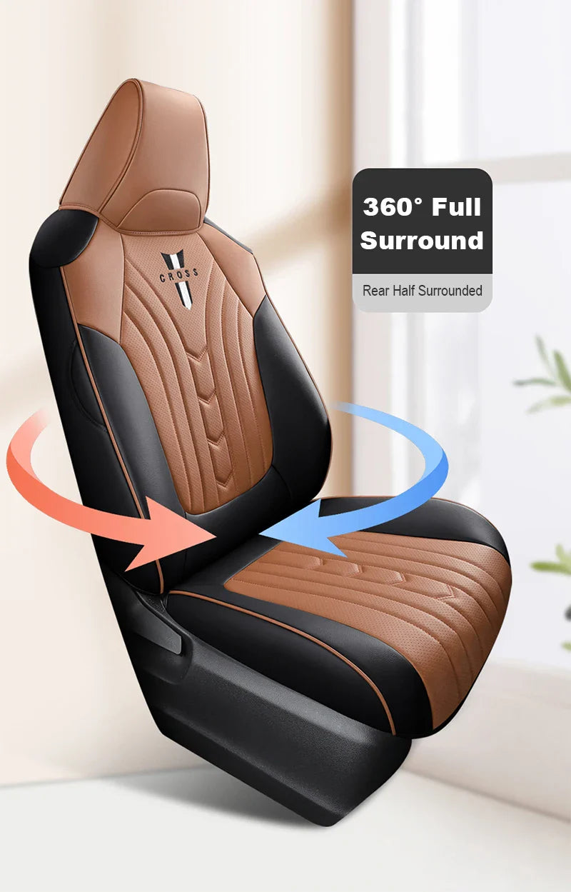 Leather Seat Covers for Toyota Corolla Cross