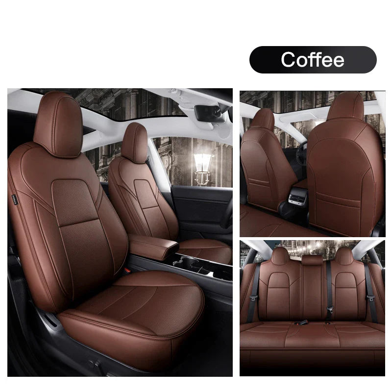 Leather Seat Covers for Tesla Model 3