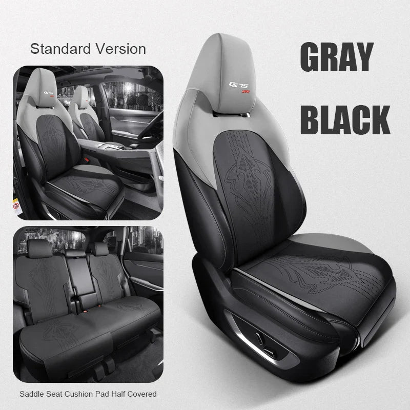 Half-Cover Suede Seat Covers for Changan CS75 PLUS