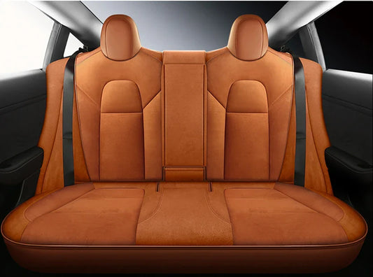 Suede Seat Covers for Tesla Model 3