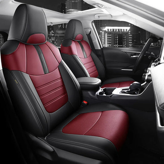 Leather Seat Covers for Toyota RAV4 (2020–2025)