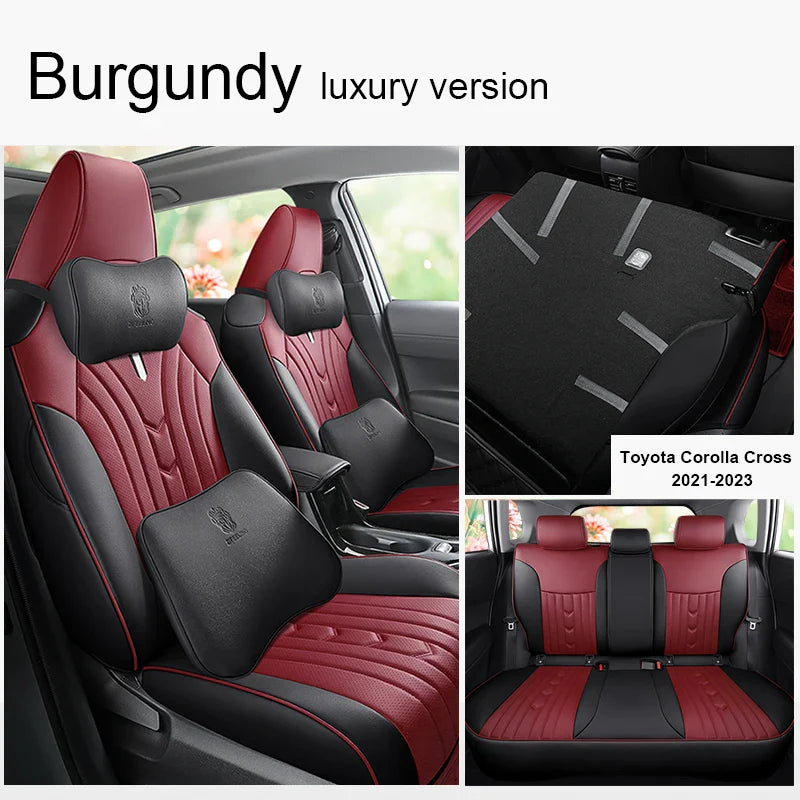 Leather Seat Covers for Toyota Corolla Cross