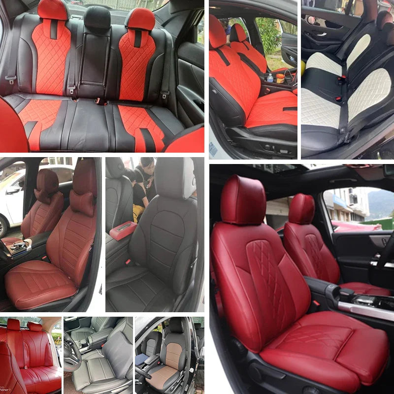 Leather Seat Covers for Mercedes-Benz C-Class W204