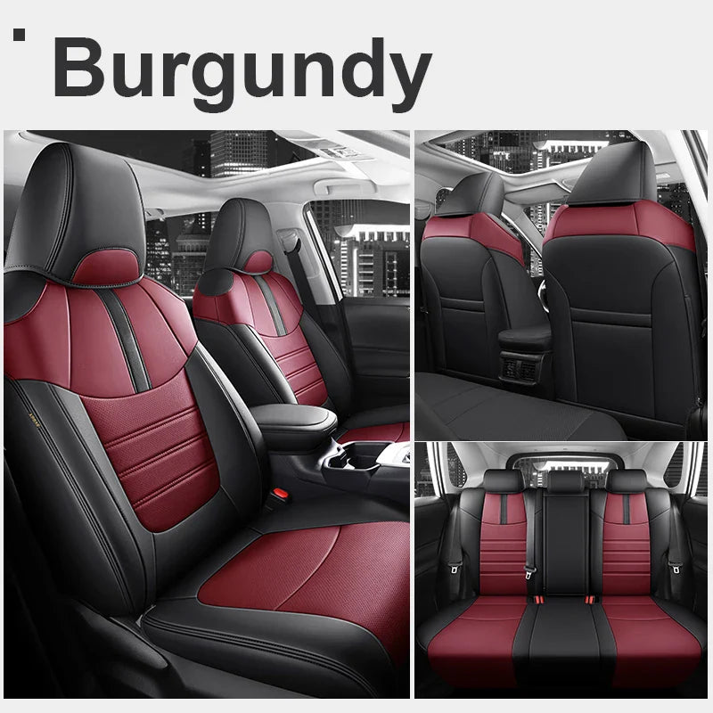 Leather Seat Covers for Toyota RAV4 (2020–2025)