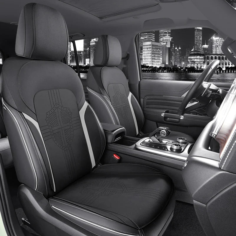 Half‑Cover Suede Car Seat Cushion Pads for Tank 300